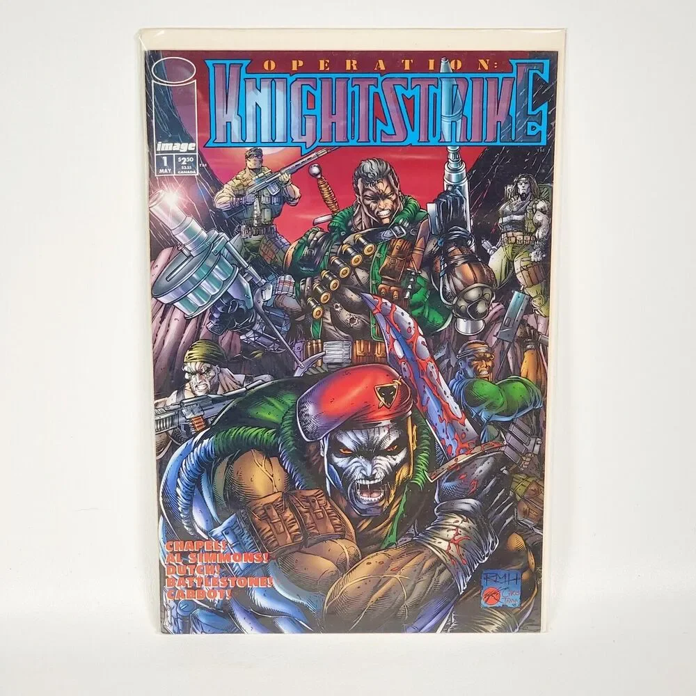 Knightstrike Operation Numbers 1, 2, 3, & Variant Cover 1 by Image‎ Comics 1995